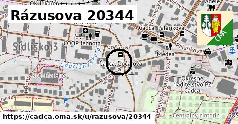 Rázusova 20344, Čadca