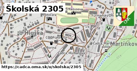 Školská 2305, Čadca