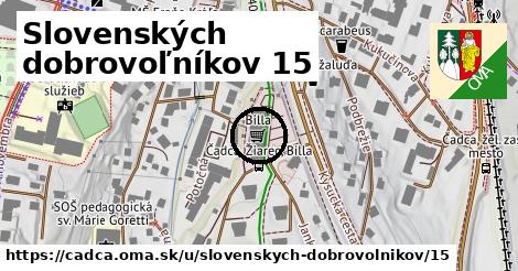 Slovenských dobrovoľníkov 15, Čadca