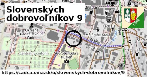 Slovenských dobrovoľníkov 9, Čadca