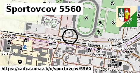 Športovcov 5560, Čadca