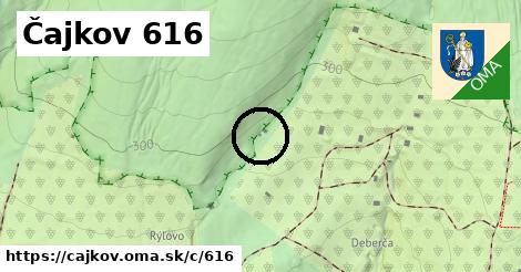 Čajkov <span class="supisne">616</span>
