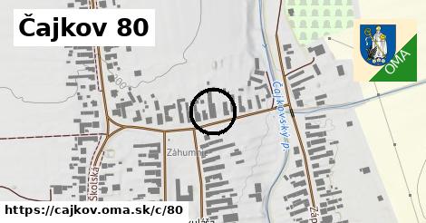 Čajkov <span class="supisne">80</span>