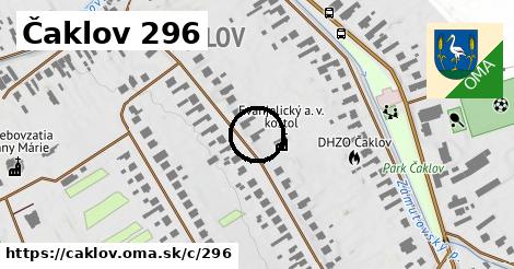 Čaklov <span class="supisne">296</span>