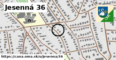 Jesenná 36, Čaňa
