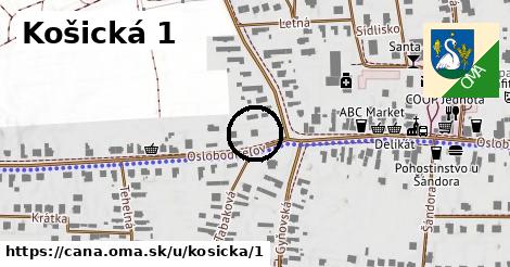 Košická 1, Čaňa