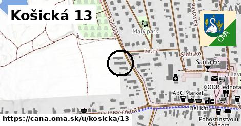 Košická 13, Čaňa