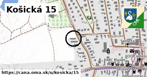 Košická 15, Čaňa