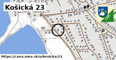 Košická 23, Čaňa