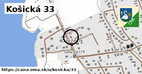 Košická 33, Čaňa