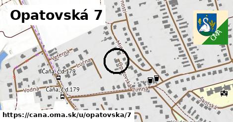 Opatovská 7, Čaňa