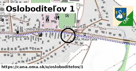 Osloboditeľov 1, Čaňa