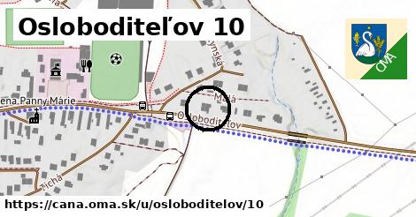 Osloboditeľov 10, Čaňa