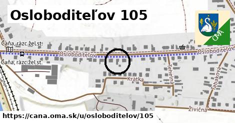 Osloboditeľov 105, Čaňa