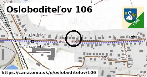 Osloboditeľov 106, Čaňa