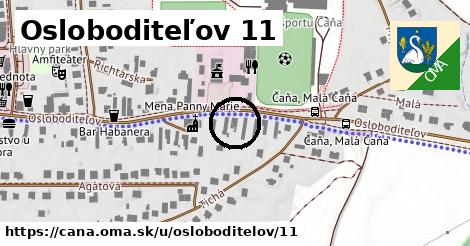 Osloboditeľov 11, Čaňa