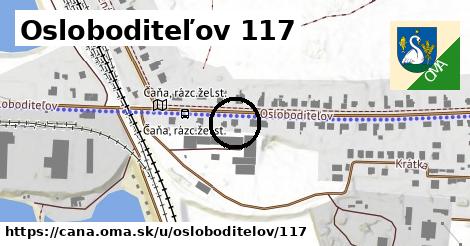 Osloboditeľov 117, Čaňa