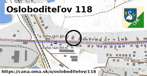 Osloboditeľov 118, Čaňa