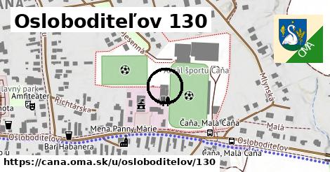 Osloboditeľov 130, Čaňa