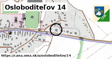 Osloboditeľov 14, Čaňa