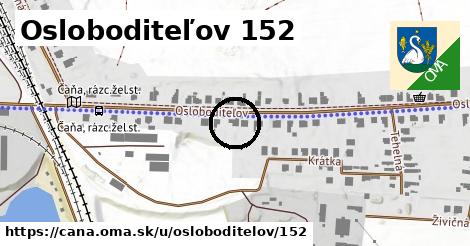 Osloboditeľov 152, Čaňa