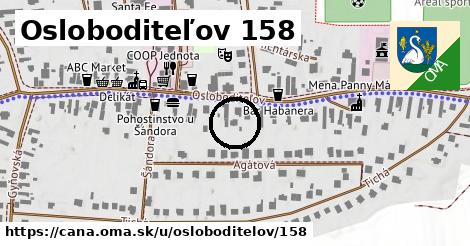 Osloboditeľov 158, Čaňa