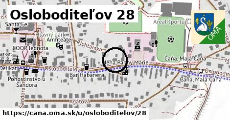 Osloboditeľov 28, Čaňa
