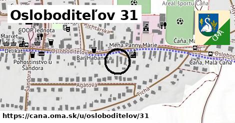 Osloboditeľov 31, Čaňa