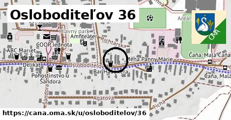 Osloboditeľov 36, Čaňa