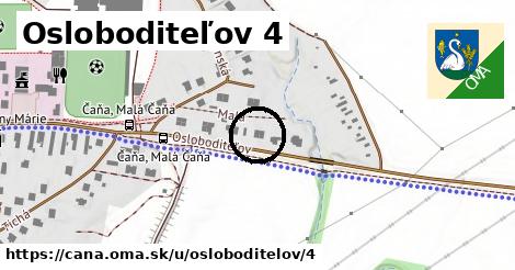 Osloboditeľov 4, Čaňa
