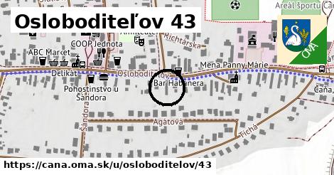 Osloboditeľov 43, Čaňa