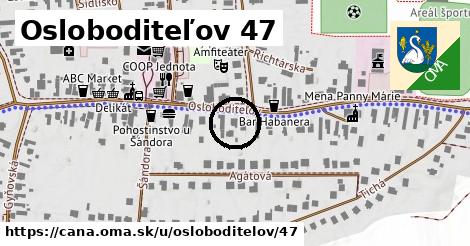 Osloboditeľov 47, Čaňa