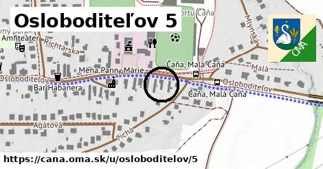 Osloboditeľov 5, Čaňa