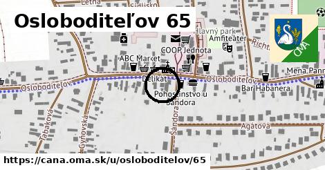 Osloboditeľov 65, Čaňa