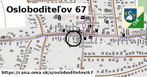 Osloboditeľov 67, Čaňa