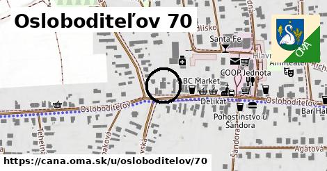 Osloboditeľov 70, Čaňa