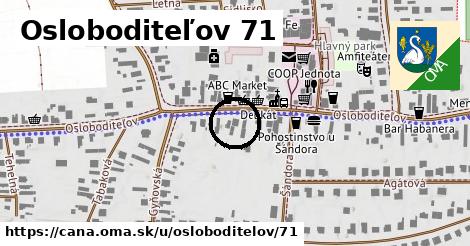 Osloboditeľov 71, Čaňa