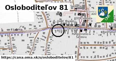 Osloboditeľov 81, Čaňa