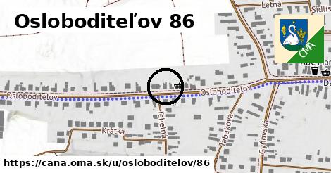 Osloboditeľov 86, Čaňa