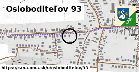 Osloboditeľov 93, Čaňa