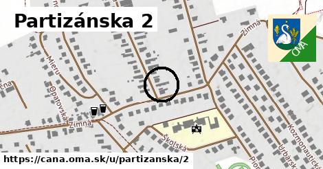 Partizánska 2, Čaňa