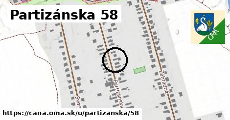 Partizánska 58, Čaňa