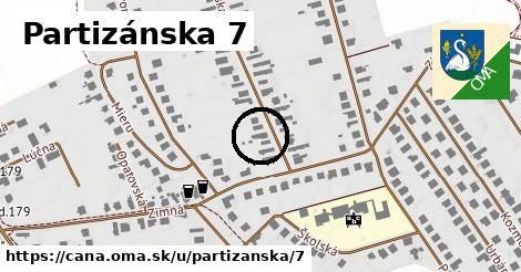 Partizánska 7, Čaňa