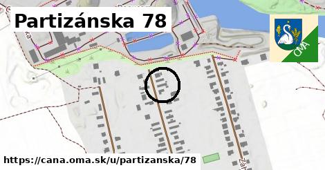 Partizánska 78, Čaňa