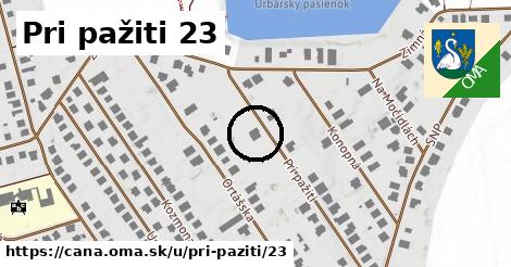 Pri pažiti 23, Čaňa