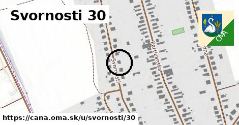 Svornosti 30, Čaňa