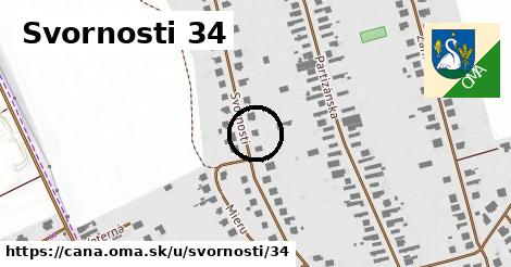 Svornosti 34, Čaňa