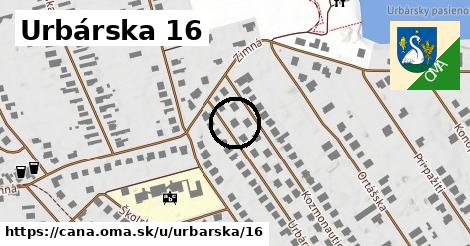 Urbárska 16, Čaňa