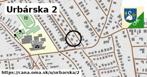 Urbárska 2, Čaňa