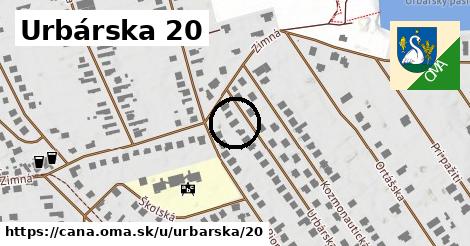 Urbárska 20, Čaňa